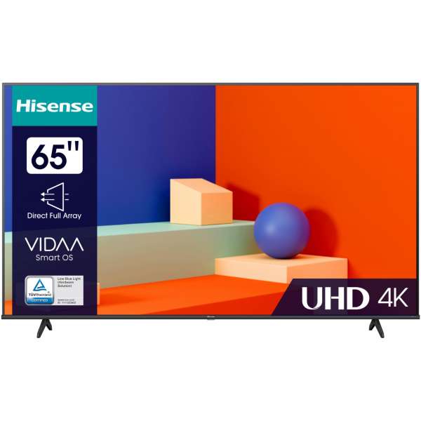 Hisense 65A6K sw LED-TV UHD Multituner BT Smart Dolby Vision HDR10+