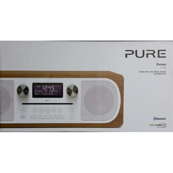 Pure Evoke C-D6 Radio CD DAB DAB+ UKW Bluetooth