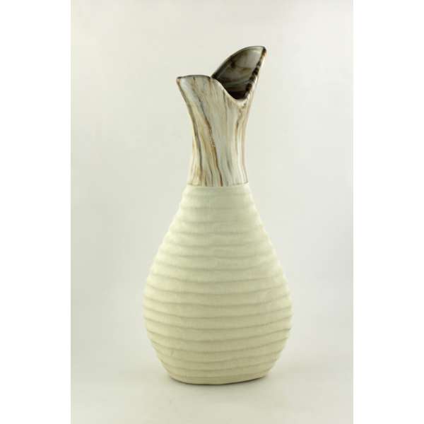 Goldbach Steingut Vase 18x40 cm
