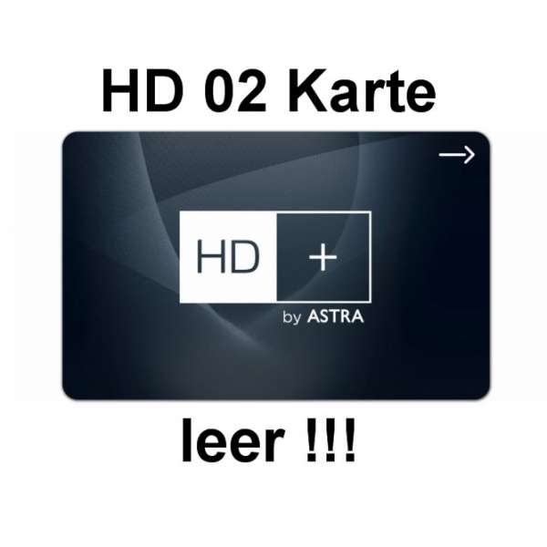 HD02 Plus Karte ohne Guthaben