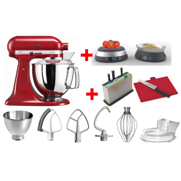 KitchenAid 5KSM175PSEER Küchenmaschine Empire Rot, Neu vom Fachhändler