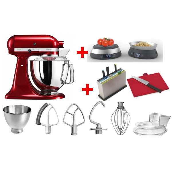 KitchenAid 5KSM175PSECA Küchenmaschine Liebesapfelrot, Neu vom Fachhändler