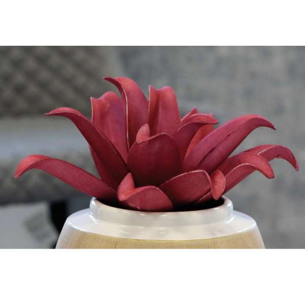 Foam Flower "Bordeaux" burgunderrot