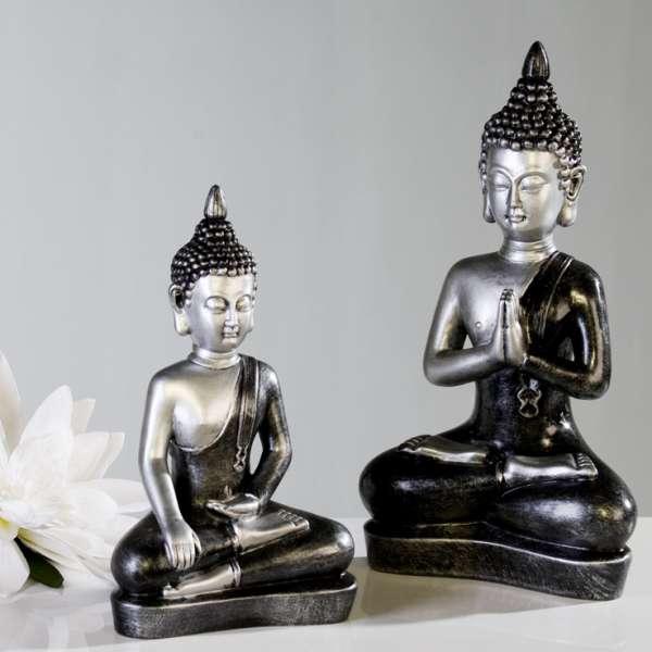 Casablanca Figur Meditierender Buddha 37 cm