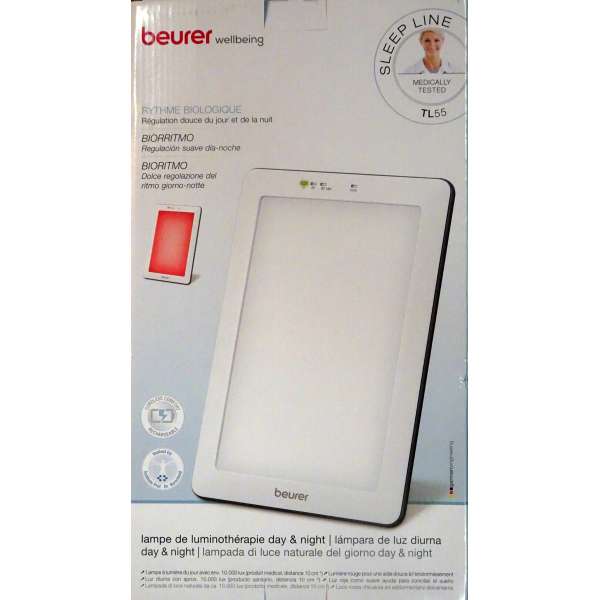 Beurer Tageslichtlampe TL 55 day&night Lichttherapie