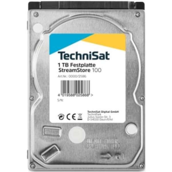 TechniSat 1TB Festplatte StreamStore 100