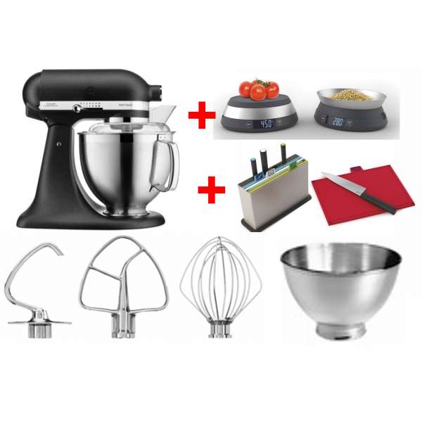 KitchenAid 5KSM185PSEBK Küchenmaschine schwarz, Neu vom Fachhändler