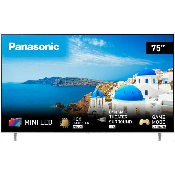 Panasonic TX-75MXT976 si Mini LED-TV UHD 4K HDR Mini TWIN DVB T2HD/C/S2 PVR