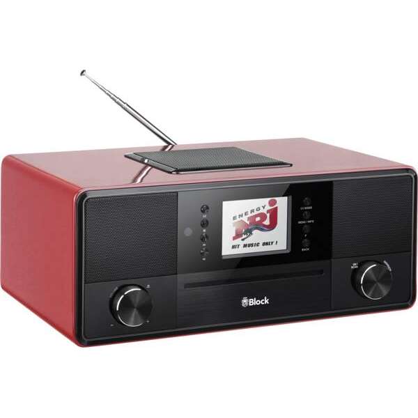 Audio Block SR50 rt/glanz Smartradio Multiroom, Neu vom Fachhändler