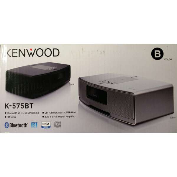 Kenwood K-575 BT-B schwarz Neu und Original vom Fachhändler