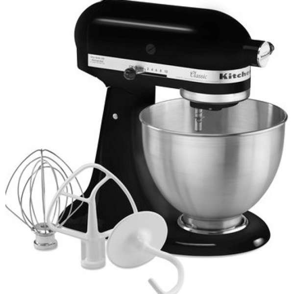 KitchenAid 5K45SSEOB Küchenmaschine schwarz, Neu vom Fachhändler