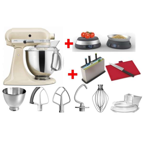 KitchenAid 5KSM175PSEAC Küchenmaschine Almond Creme, Neu vom Fachhändler