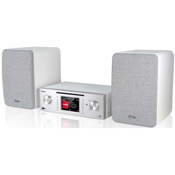 Audioblock MHF-50 weiß Mikroanlage 2x40W DAB+ WLAN Bluetooth vom Fachhandel